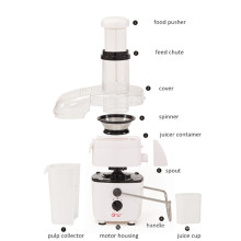 Plastic Body and Wide Feed Opening Juice Extractor Kd-389